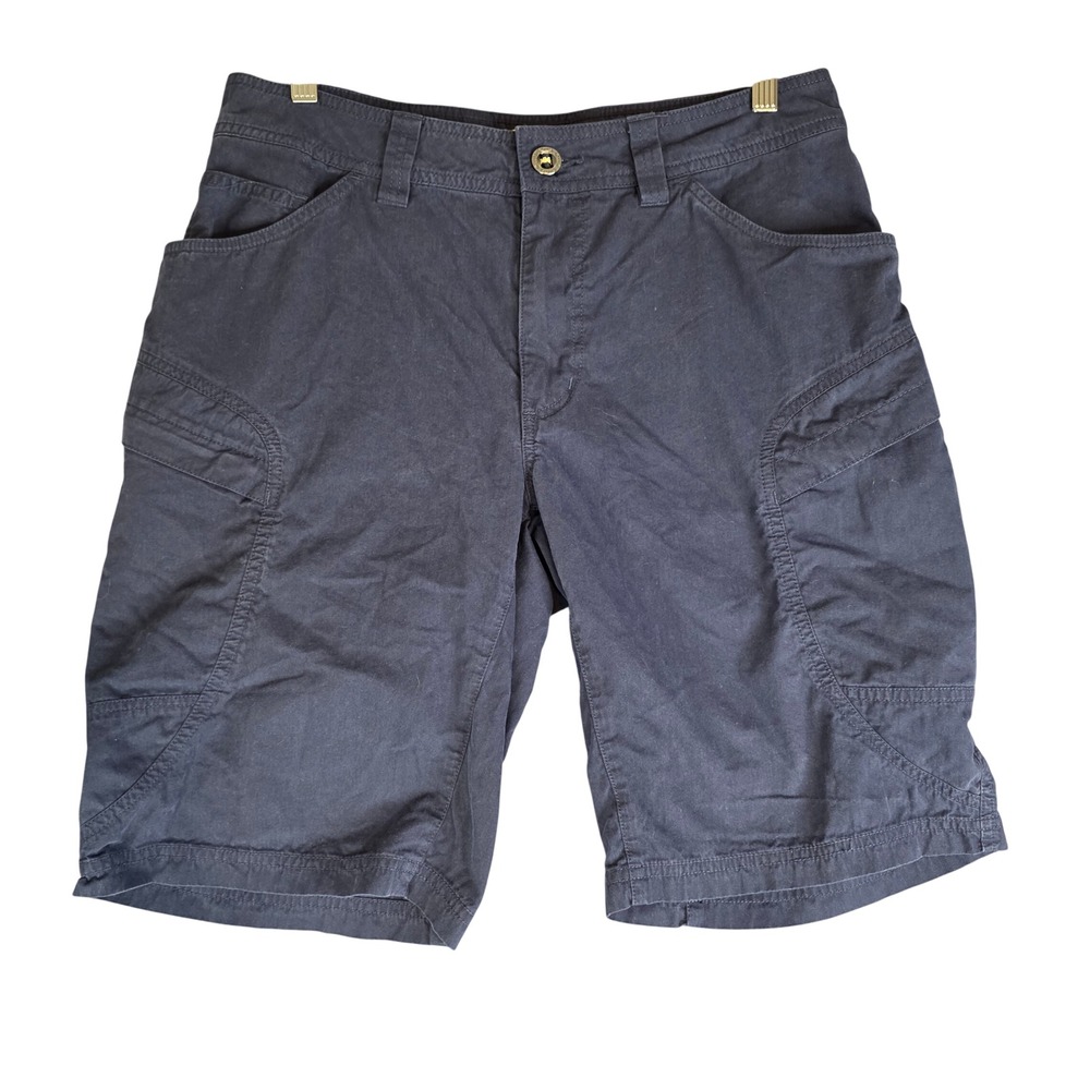 KEEN Cargo Shorts Mens 32 Dark Navy Blue Cotton Nylon Utility Hiking Trail